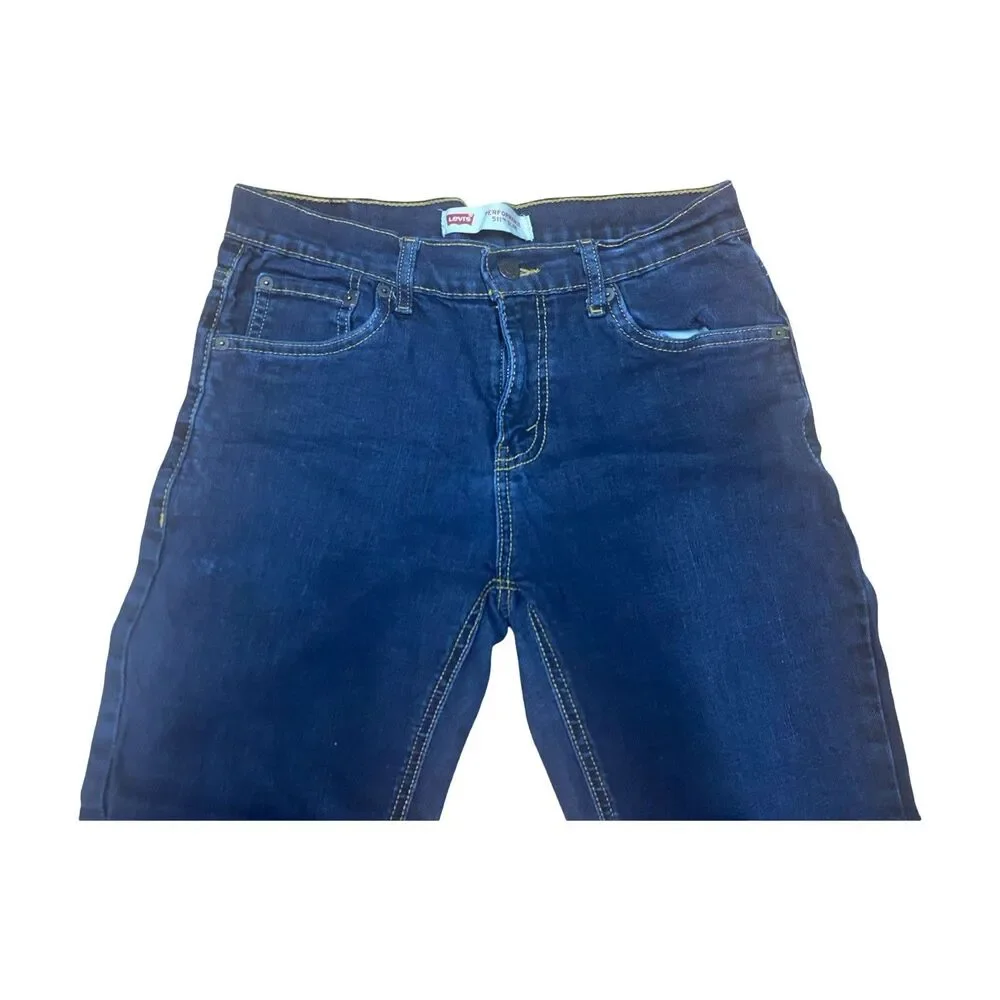 Levis 511 Slim Performance Jeans Men's 18 Regular 29x31 Dark Blue 5 Pocket Pants